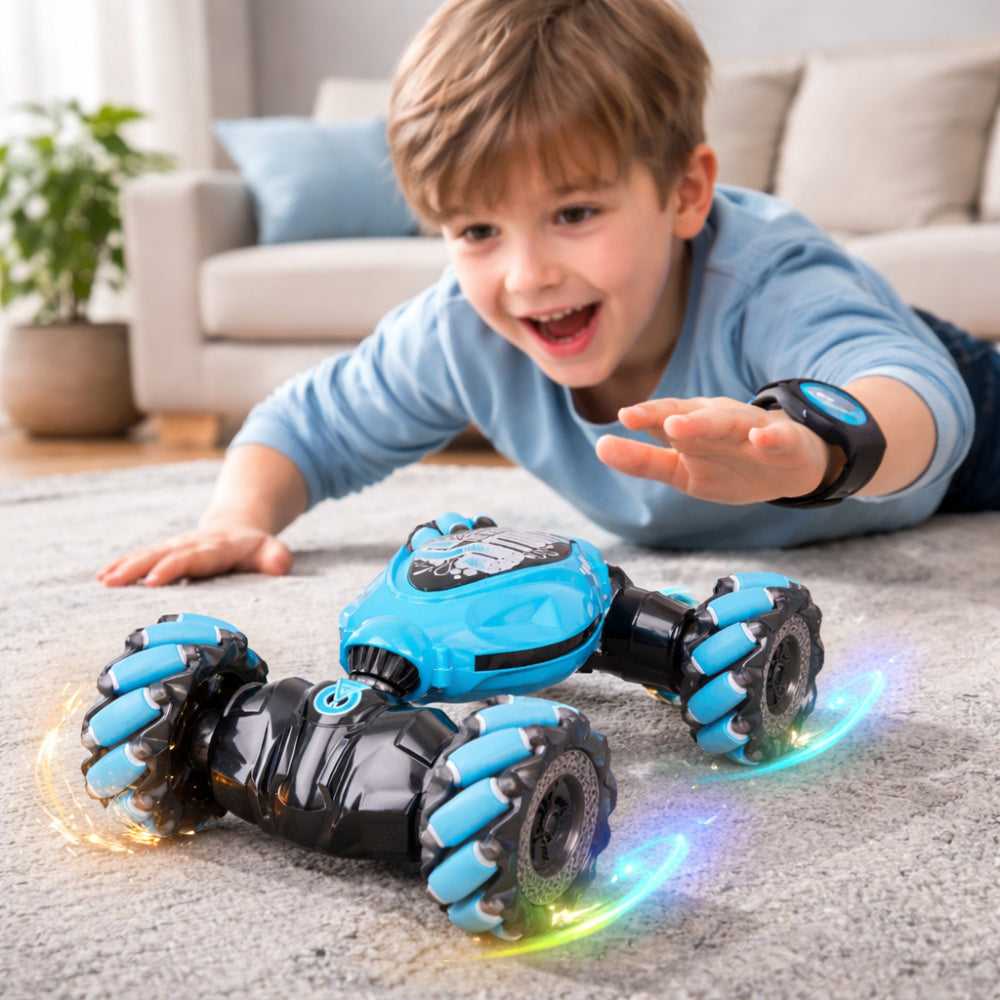 Gesture Control RC Car With Climbing Stunts And All Terrain Wheels | Temsk