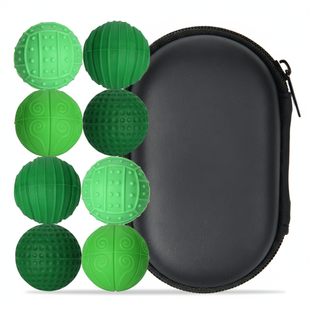 Magnetic Silicone Fidget Balls Desk Set For Focused Desk Play | Temsk