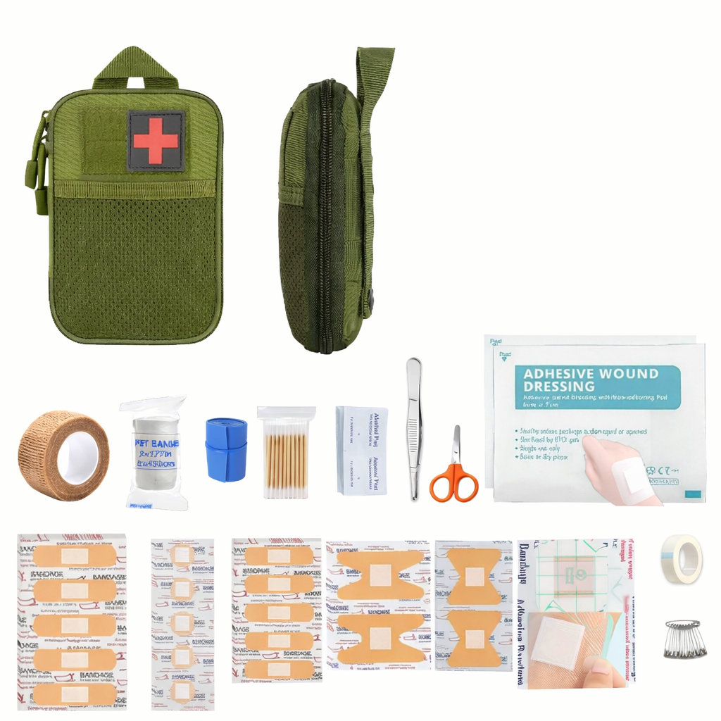 Compact Outdoor Survival Kit With Essential Gear For Adventures | Temsk