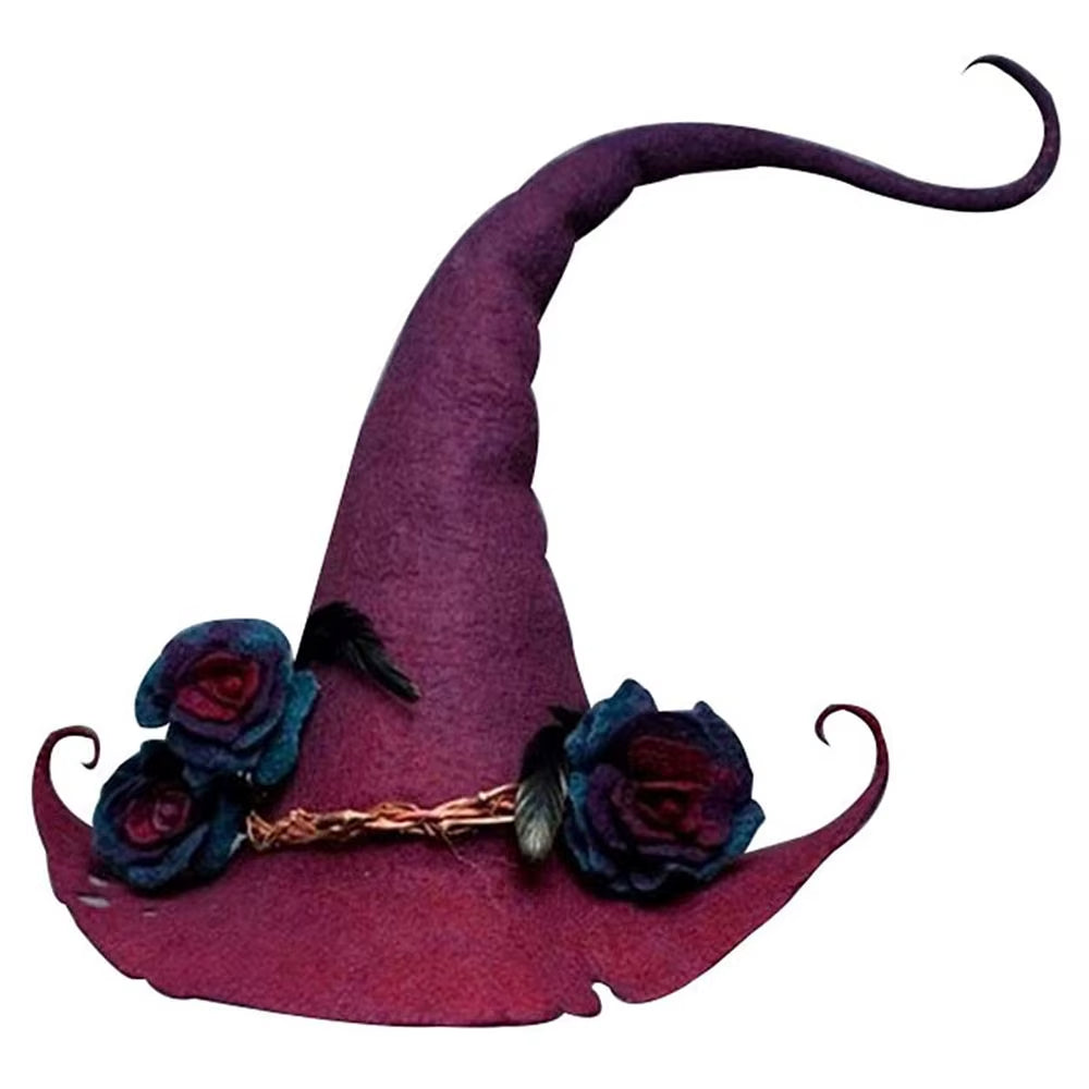 Moonspire Handcrafted Witch Hat For Halloween Parties | Temsk