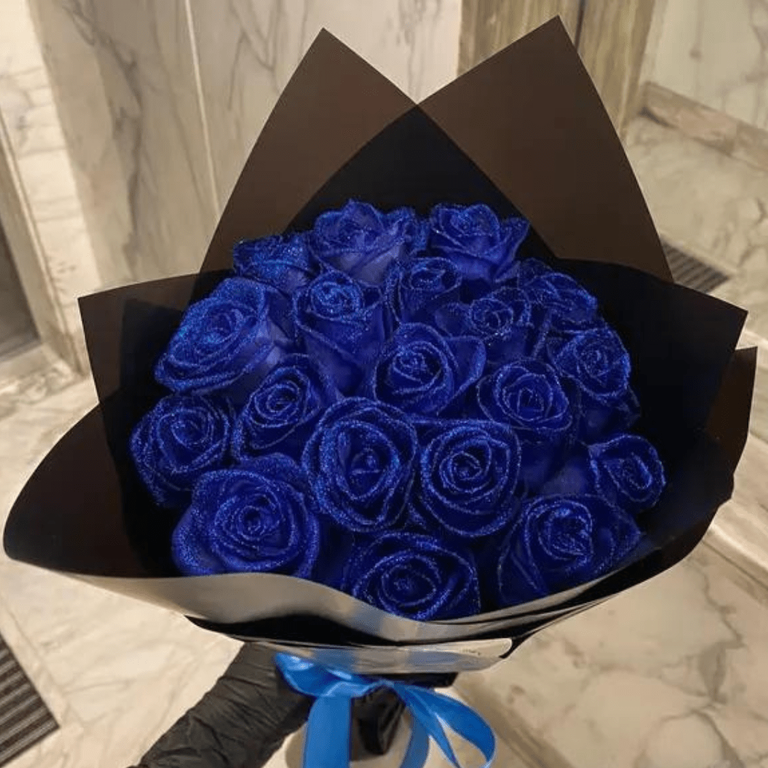 Aurelia Eternal Bloom Rose Glitter Rose for Romantic Gifts and Home Decor | Temsk