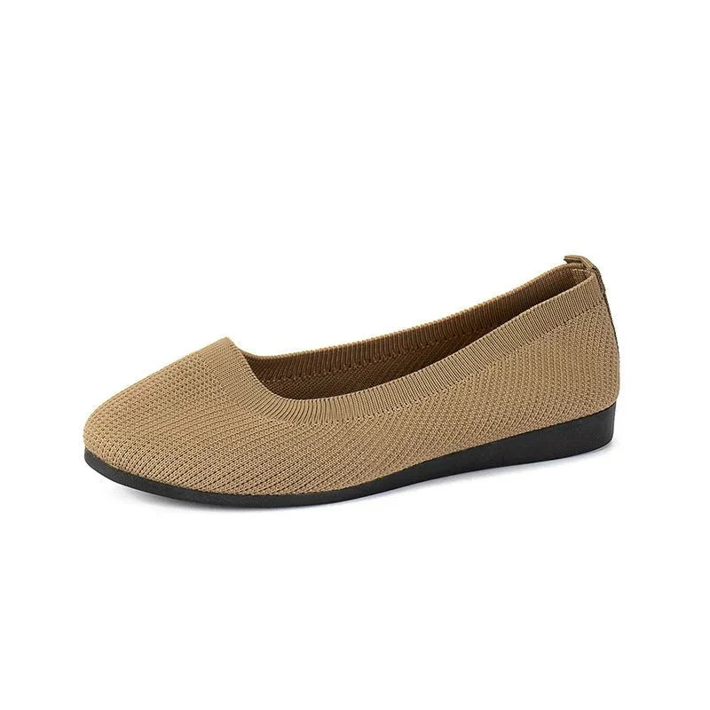 Flexible Ballerina Flats For Women With Soft Fabric And Comfortable Fit | Temsk