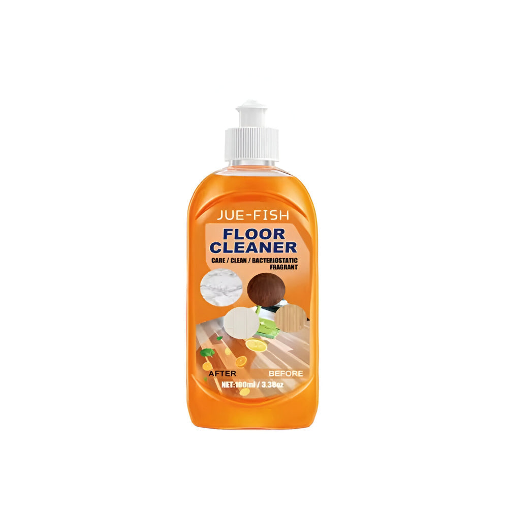 Bright Lemon Scent Floor Cleaner For Multiple Surfaces In Liquid Form | Temsk