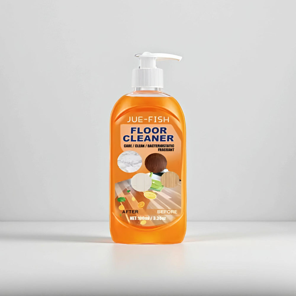 Bright Lemon Scent Floor Cleaner For Multiple Surfaces In Liquid Form | Temsk