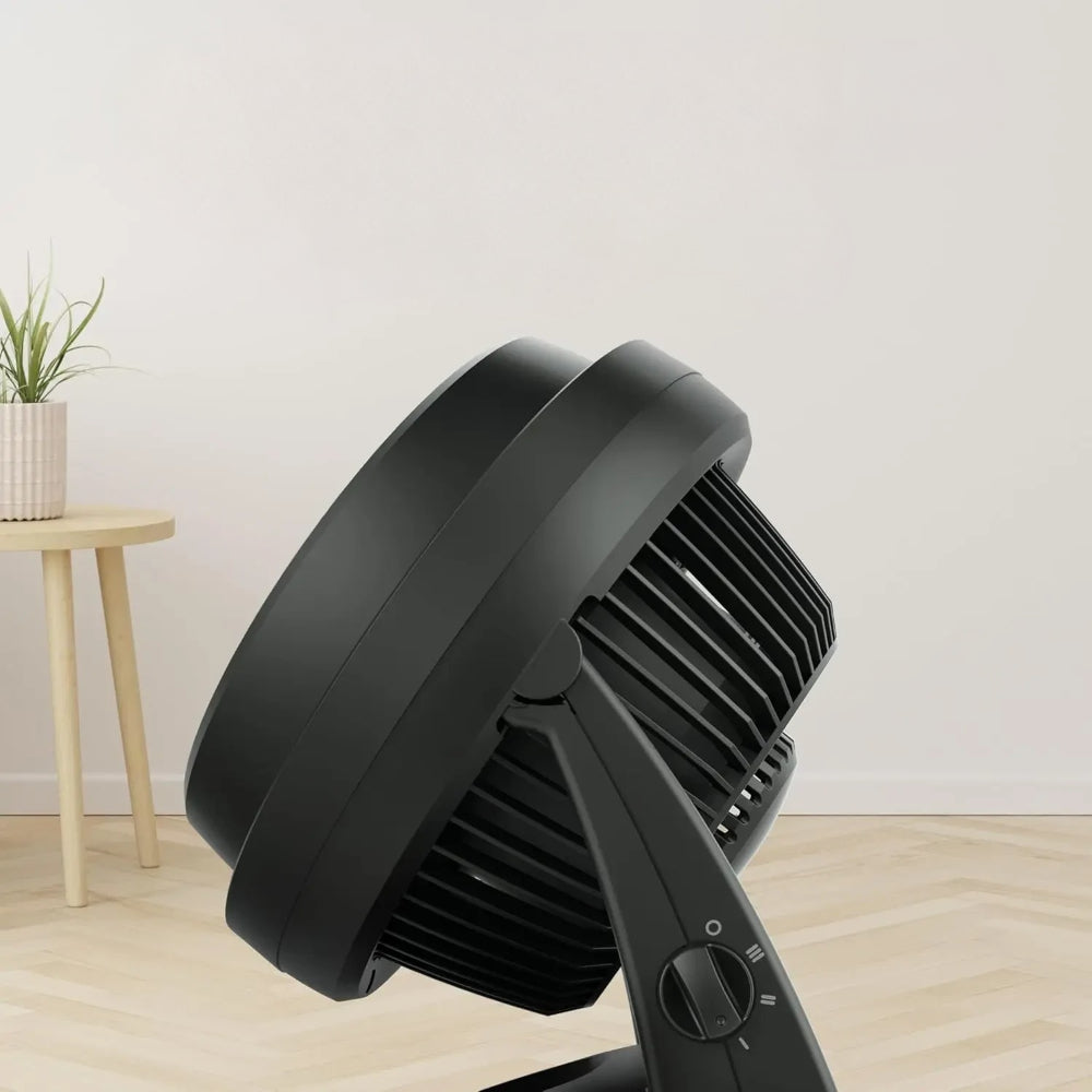 Verstellbarer Standventilator mit neigbarem Kopf für effiziente Luftzirkulation zu Hause | Temsk
