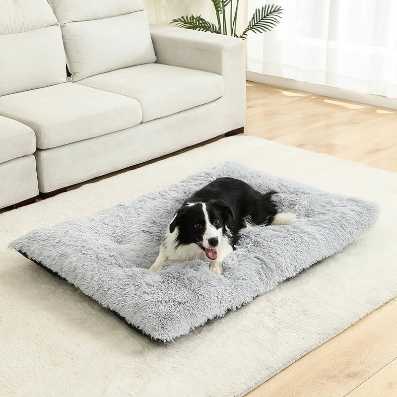 NapNest Bardzo miękkie prostokątne łóżko dla psa dla maksymalnego komfortu | Temsk