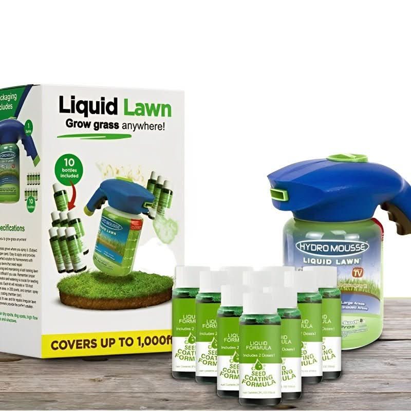 Aqua Moss Pro Liquid Lawn Foam For Fast And Healthy Grass Growth | Temsk