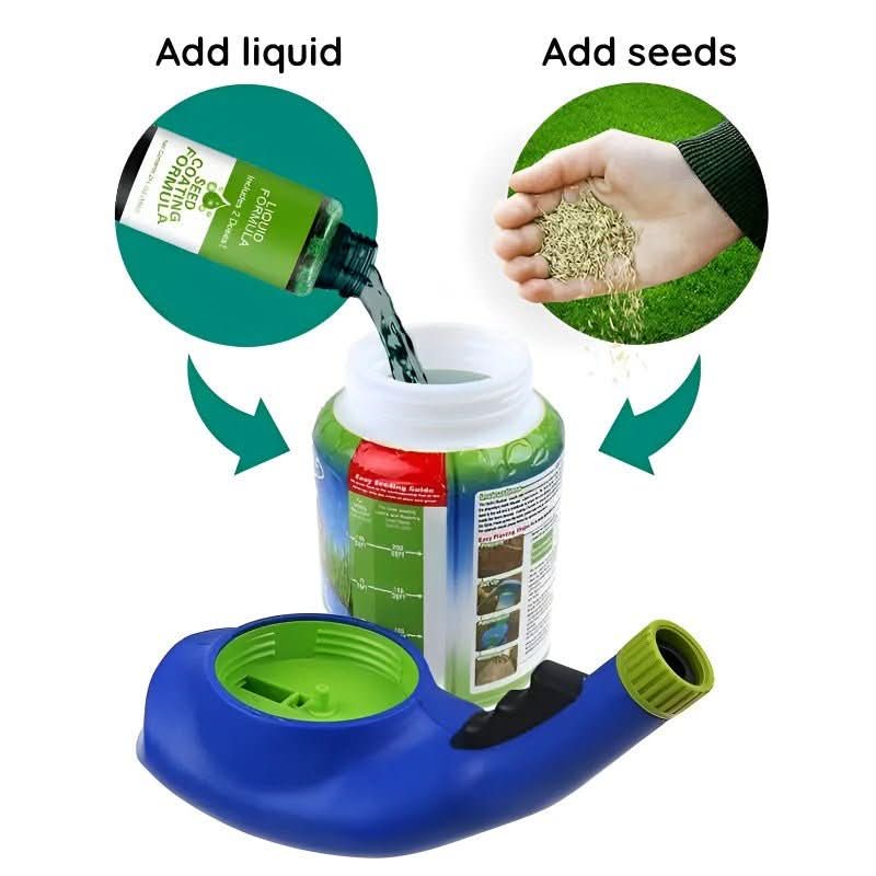 Aqua Moss Pro Liquid Lawn Foam For Fast And Healthy Grass Growth | Temsk