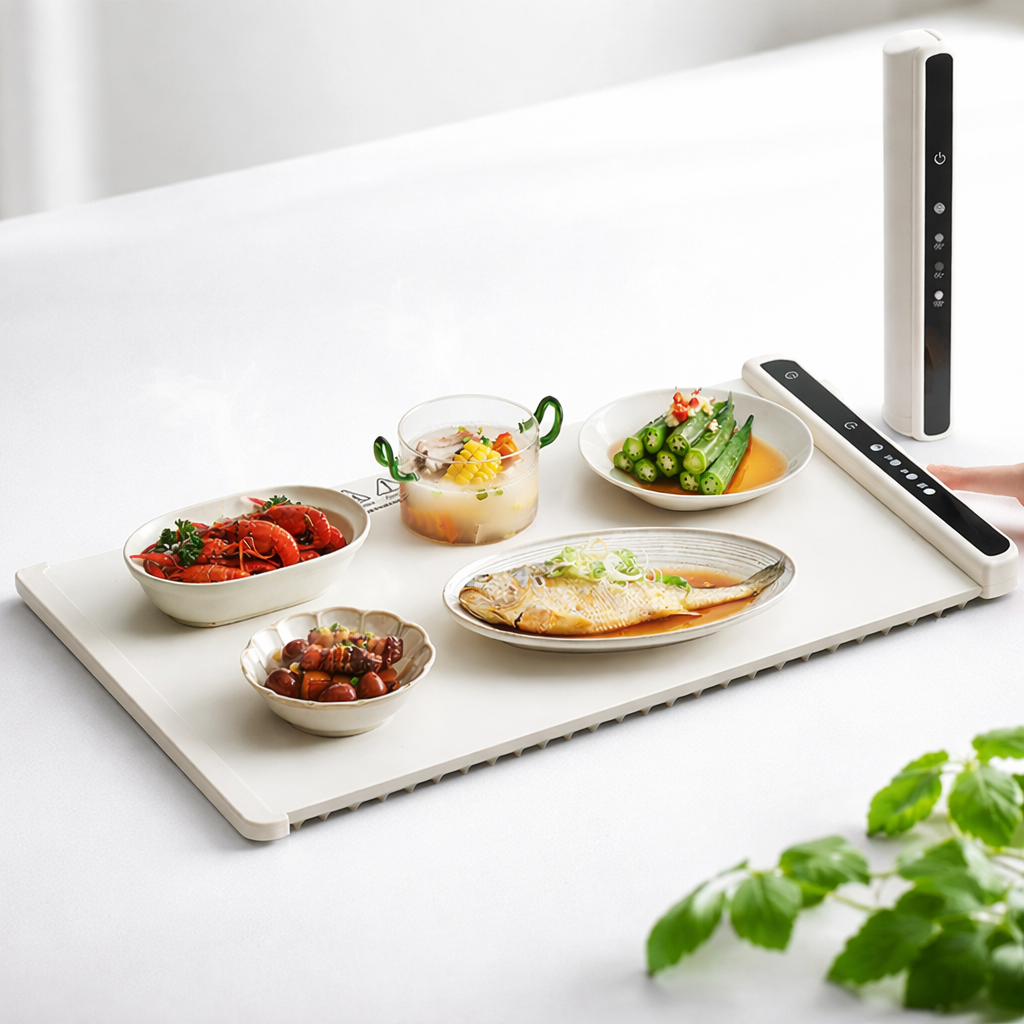 Electric Tabletop Food Warmer Mat Heat Resistant Serving | Temsk