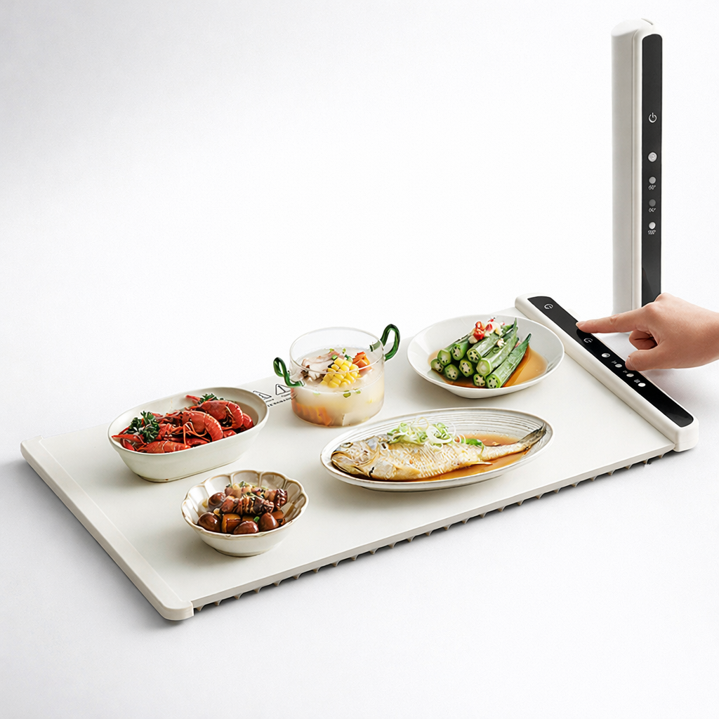 Electric Tabletop Food Warmer Mat Heat Resistant Serving | Temsk