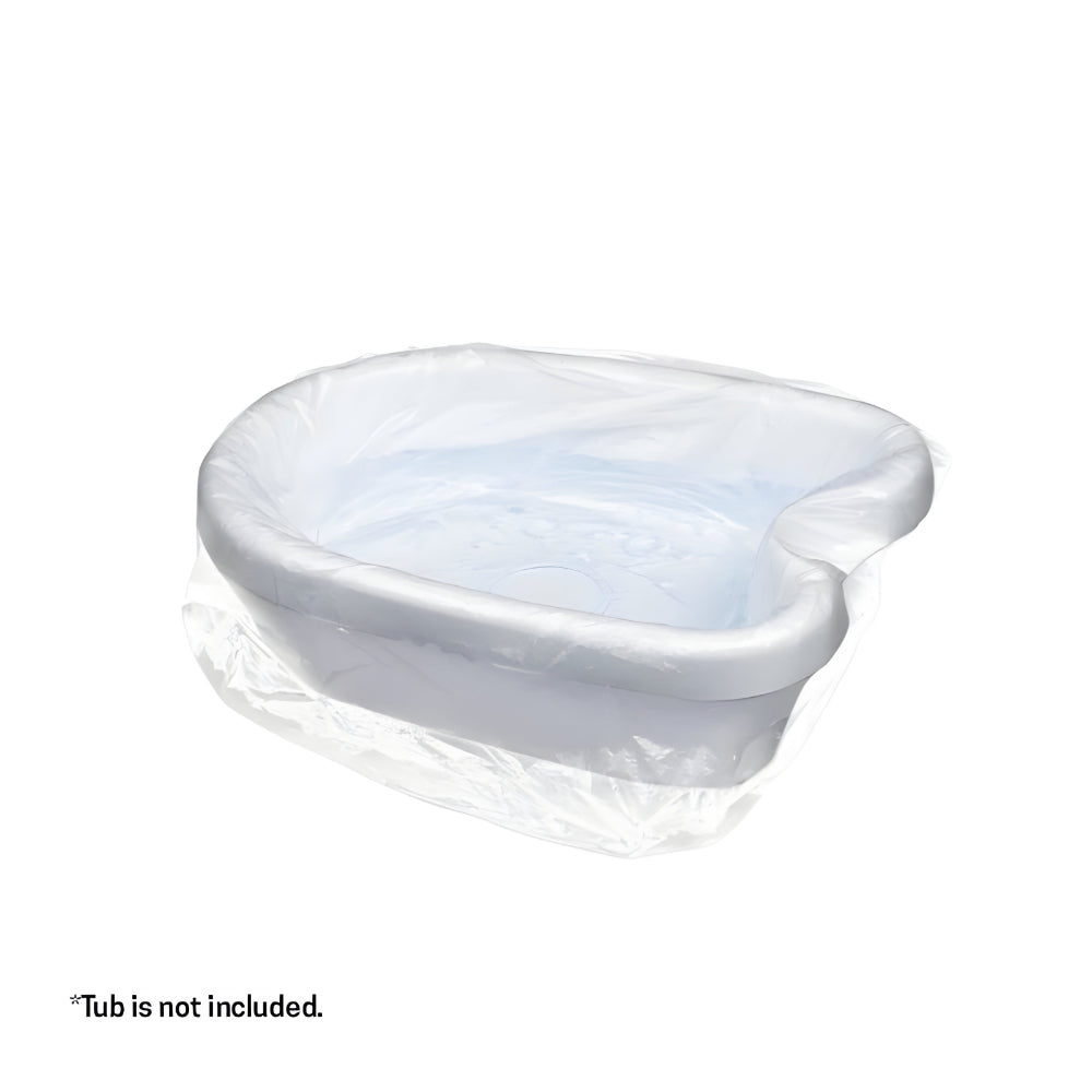 Disposable Pedicure Tub Liner Bags For Foot Spa Sessions | Temsk