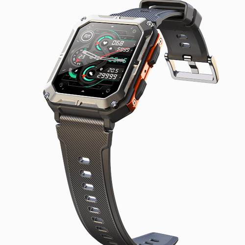 Ardent Lux Smartwatch em Aço Inoxidável com Monitorização de Fitness e Saúde | Temsk
