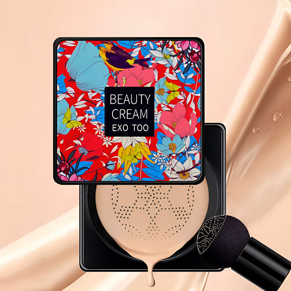 Kompaktní krémový make-up s aplikátorem z houbičky pro hladké krytí | Temsk