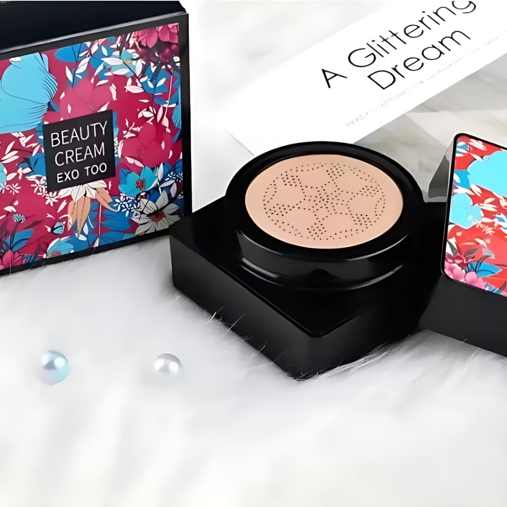 Kompaktní krémový make-up s aplikátorem z houbičky pro hladké krytí | Temsk