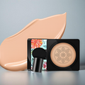Cushion Foundation Compact With Built In Face Applicator For Natural Coverage | Temsk