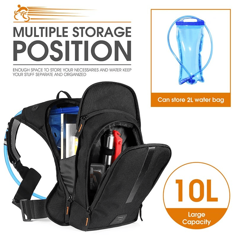 AeroPulse Pack Ultralight 10L Hydration Backpack For Cycling And Outdoor Use | Temsk