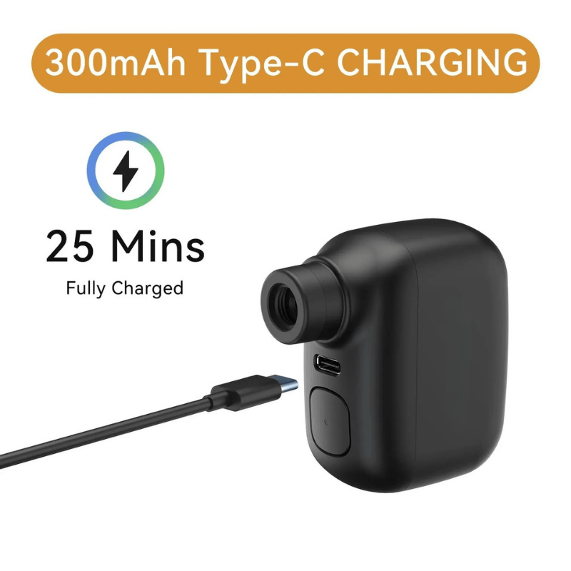 Rechargeable Mini Portable Bike Pump With 100 PSI And USB C | Temsk