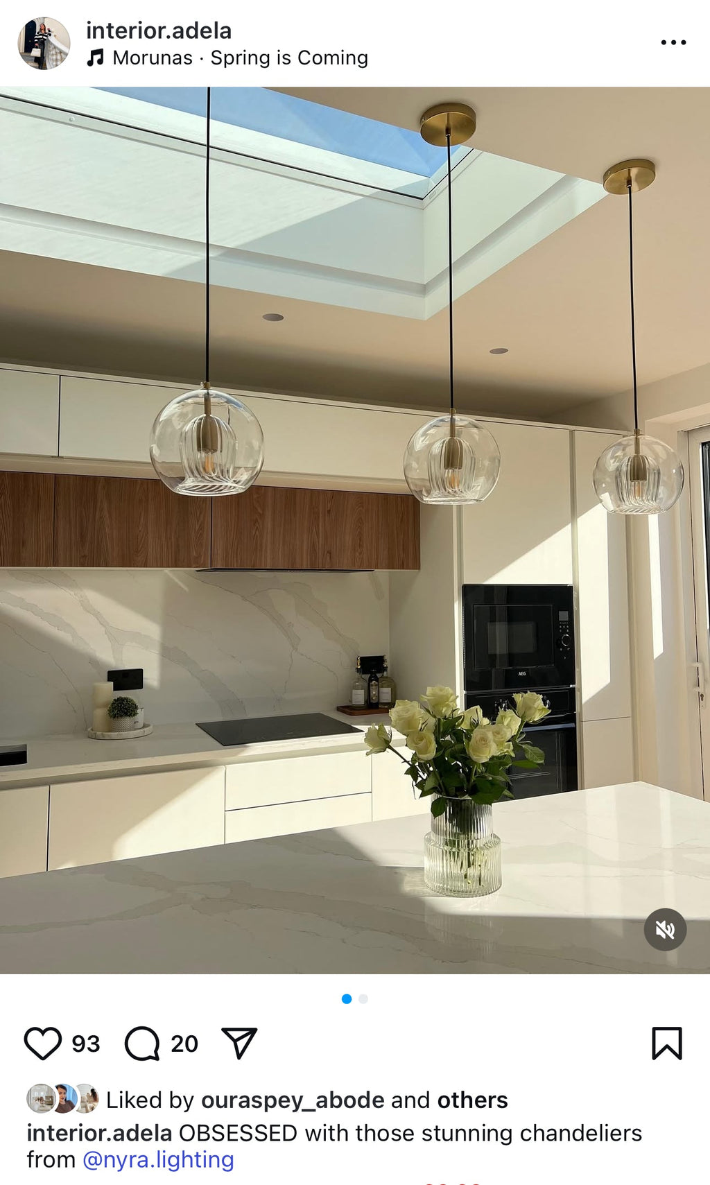 Nova Glass Bubble Pendant Light With Handblown Double Orbs | Temsk