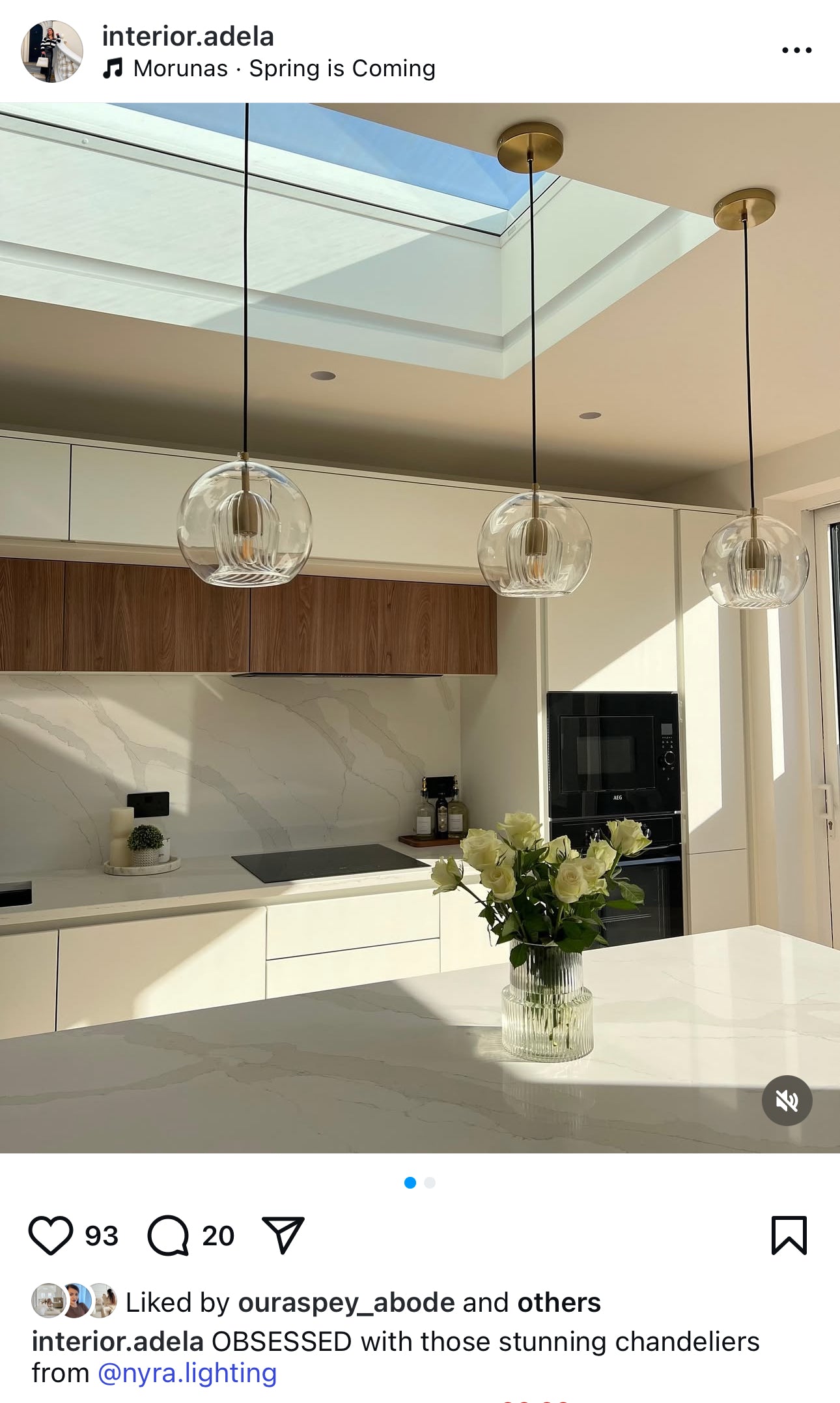 Nova Glass Bubble Pendant Light With Handblown Double Orbs | Temsk