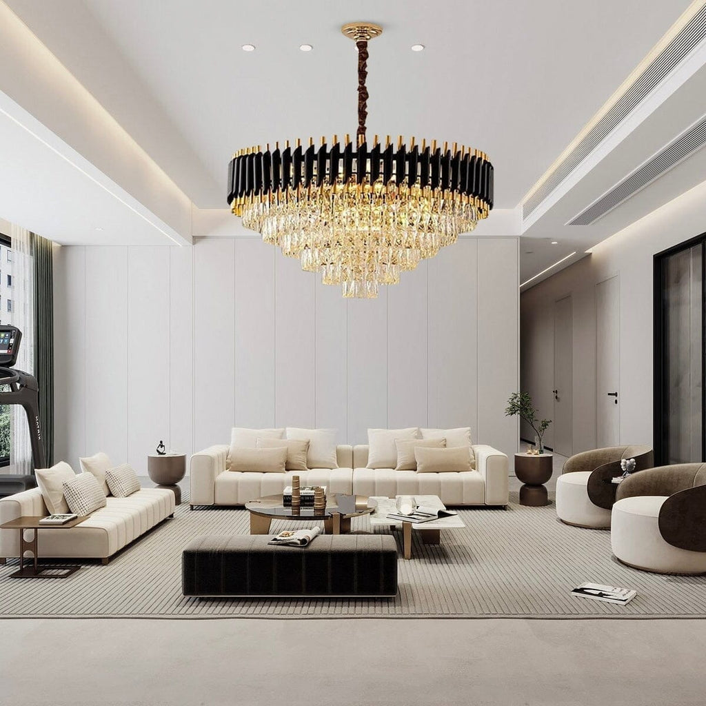 Aurelius Chandelier Collection with Adjustable Cords and Shade Options | Temsk