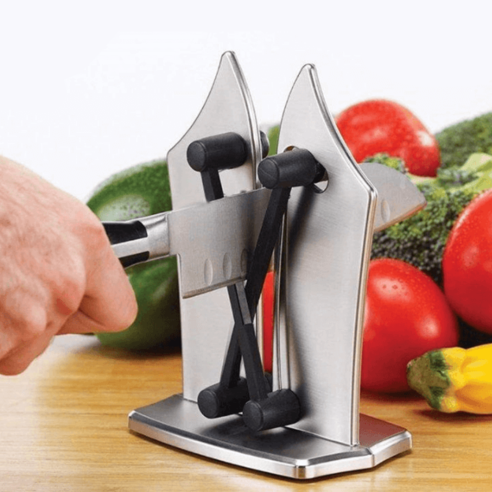 Manual Knife Sharpener For Quick Blade Sharpening In The Kitchen | Temsk