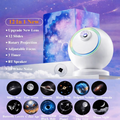 Star Projector Bluetooth Galaxy Night Light With Rotating LED | Temsk