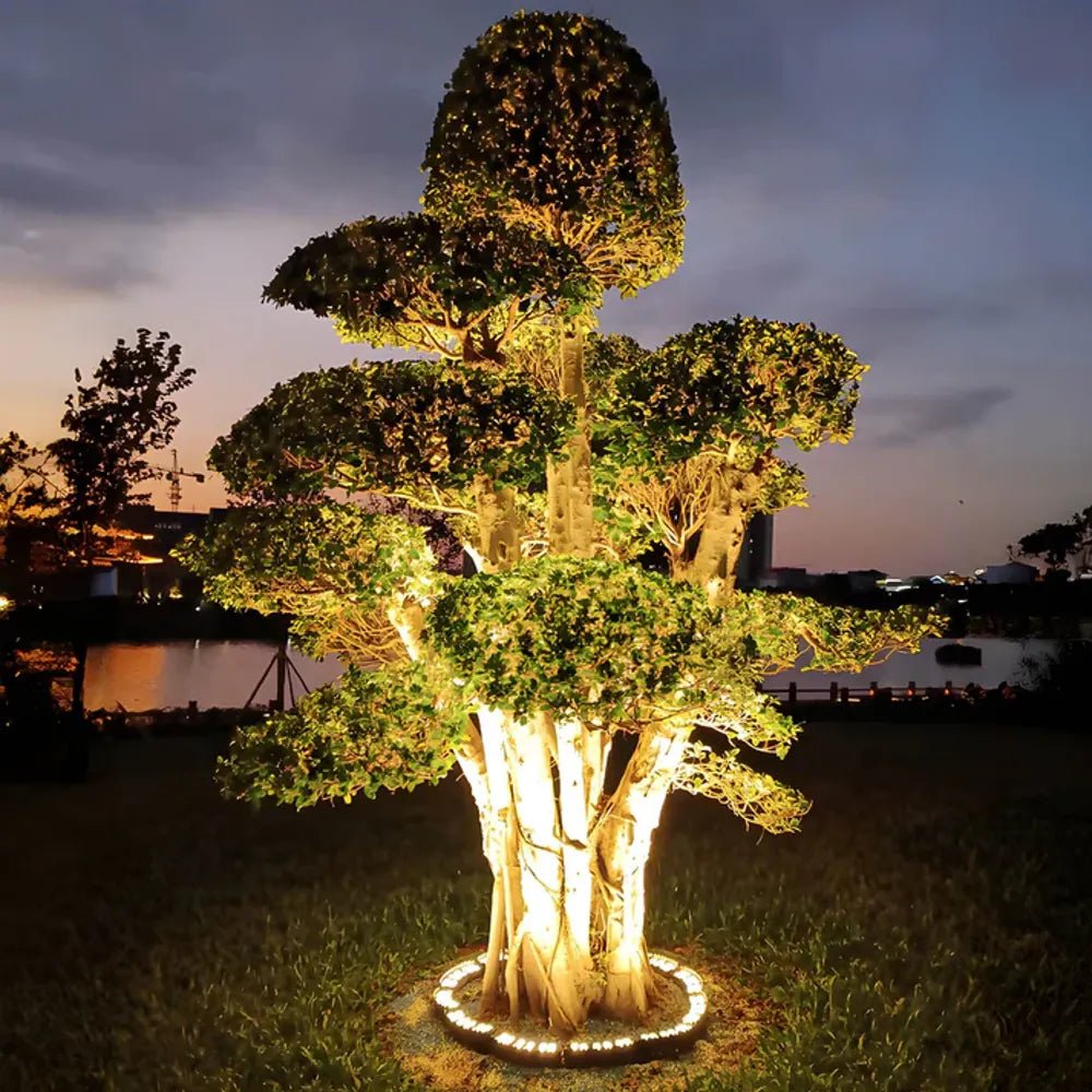 Faretto da Giardino LED a Risparmio Energetico LuminaGuard per Illuminazione Duratura | Temsk