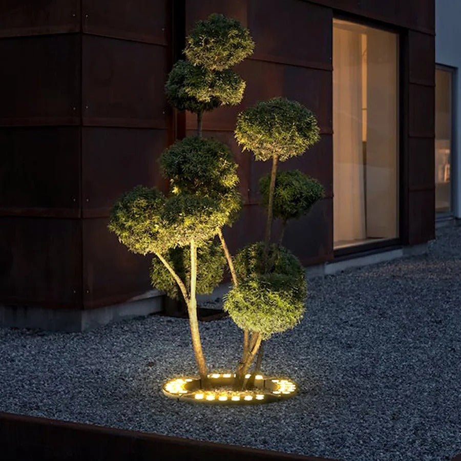Faretto da Giardino LED a Risparmio Energetico LuminaGuard per Illuminazione Duratura | Temsk