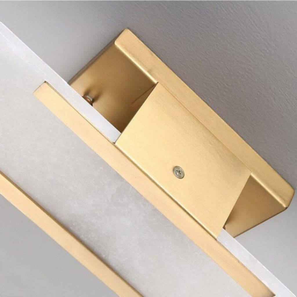 Lumio Shine - Elegant Black and Gold LED Wall Lamp for Home | Temsk