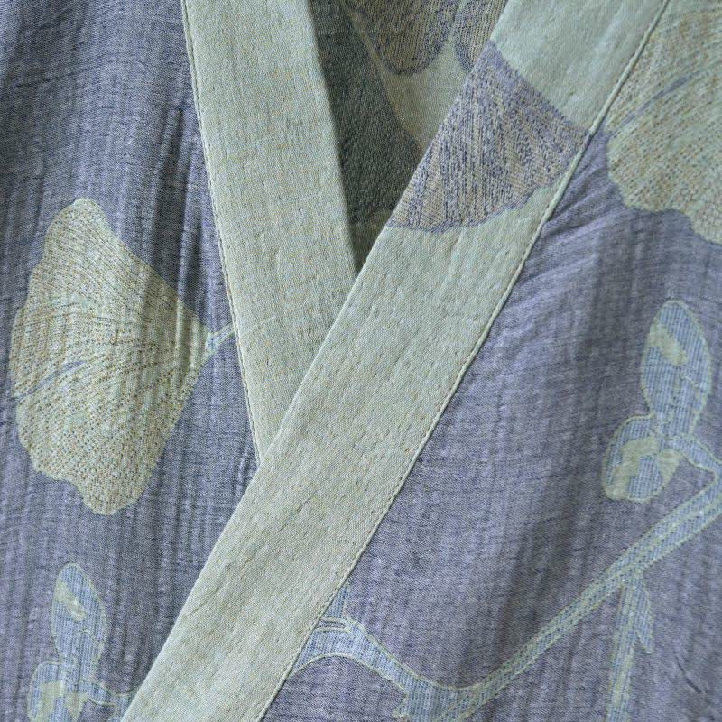 Sora Kimono Bathrobe Made From Organic Cotton For Breathable Everyday Comfort | Temsk