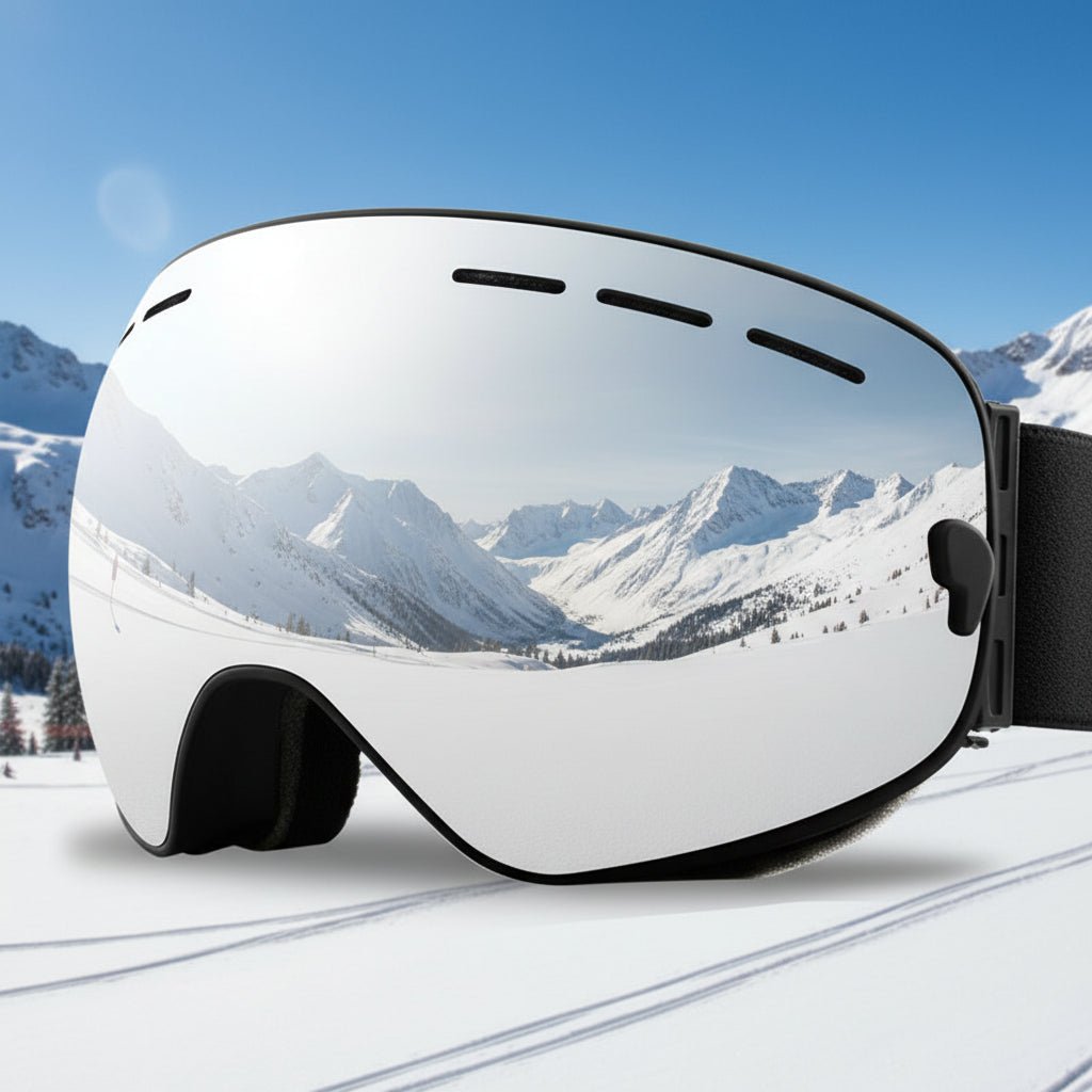 FrostView Double-Layer Anti-Fog Ski Goggles for Snowboarding and Snowmobiles | Temsk