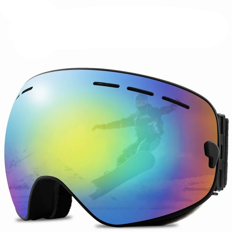 FrostView Double-Layer Anti-Fog Ski Goggles for Snowboarding and Snowmobiles | Temsk