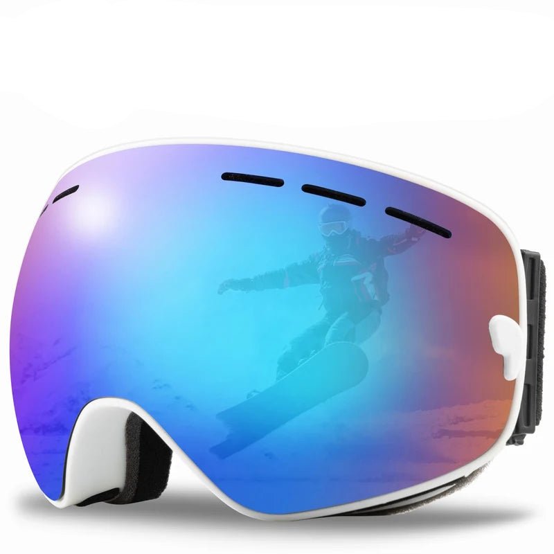 FrostView Double-Layer Anti-Fog Ski Goggles for Snowboarding and Snowmobiles | Temsk