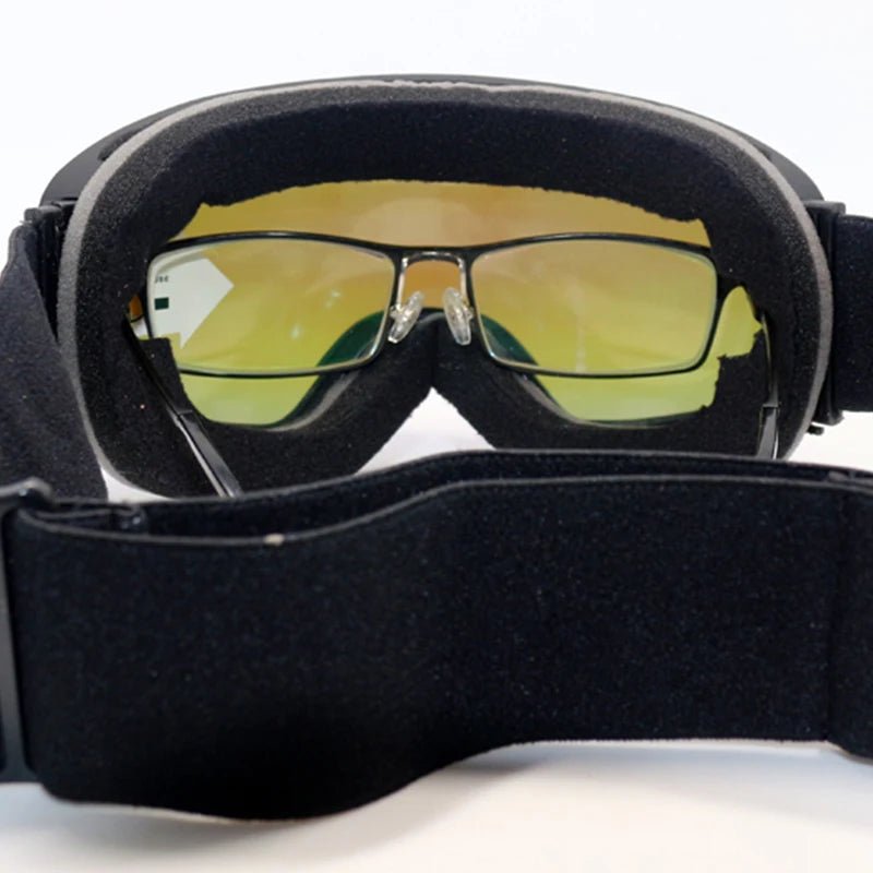 FrostView Double-Layer Anti-Fog Ski Goggles for Snowboarding and Snowmobiles | Temsk