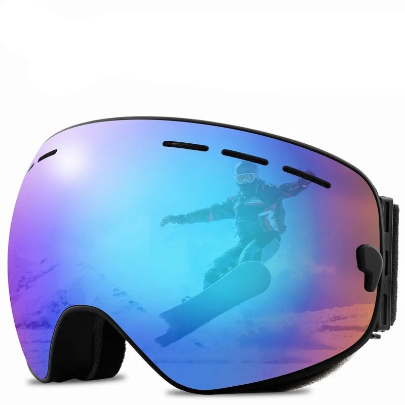 FrostView Double-Layer Anti-Fog Ski Goggles for Snowboarding and Snowmobiles | Temsk