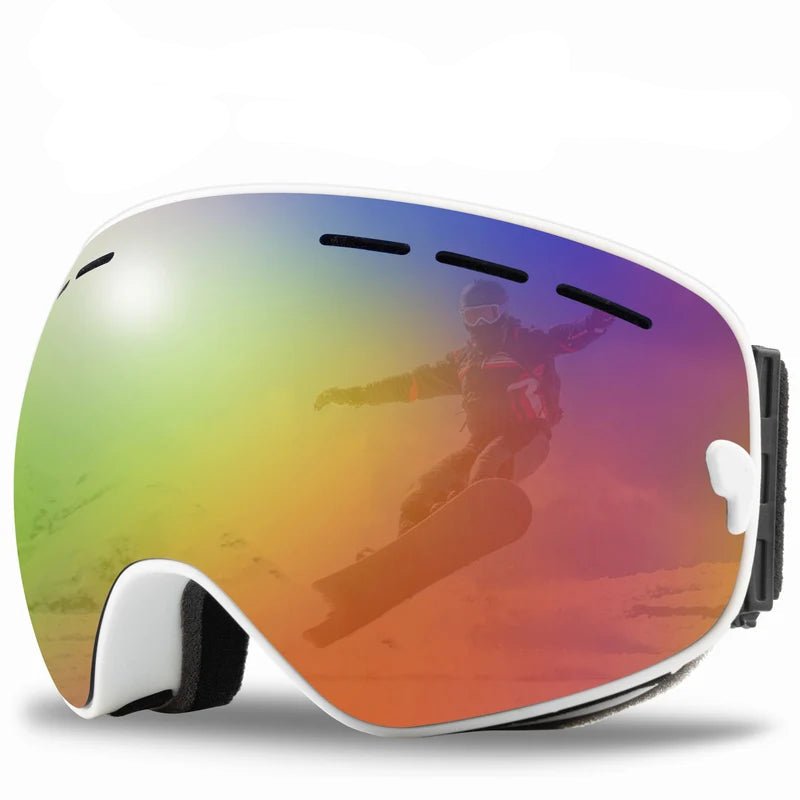 FrostView Double-Layer Anti-Fog Ski Goggles for Snowboarding and Snowmobiles | Temsk