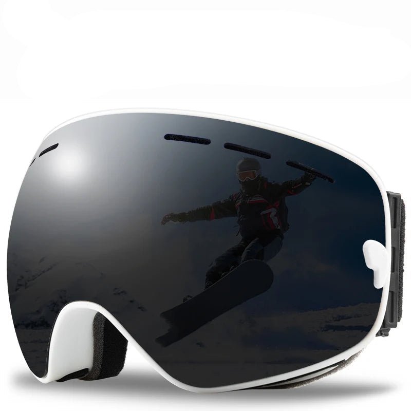FrostView Double-Layer Anti-Fog Ski Goggles for Snowboarding and Snowmobiles | Temsk