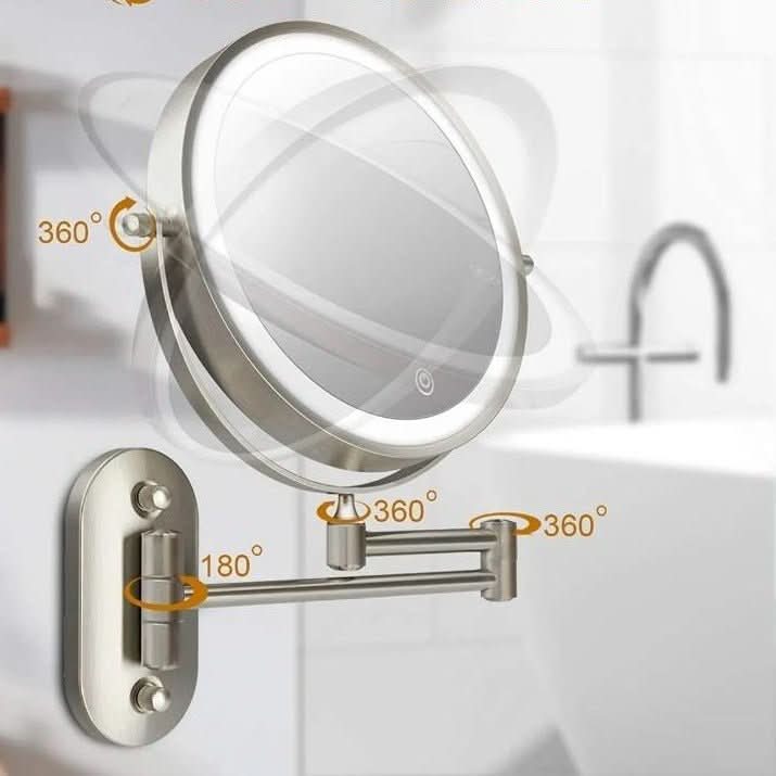 NovaLume LED Mirror Lamp With 5x Magnification For Precise Makeup | Temsk