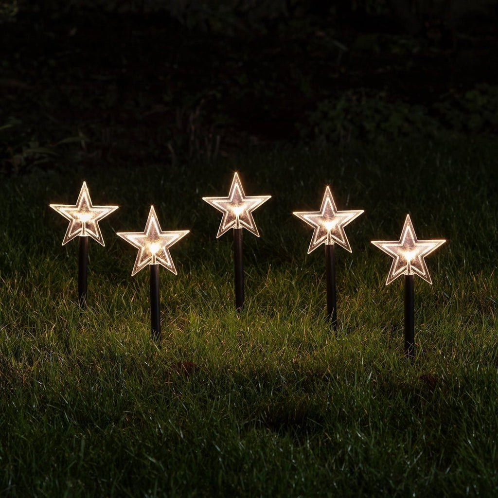 LumenVale Dekorative LED Sti Lys til Julehaver | Temsk