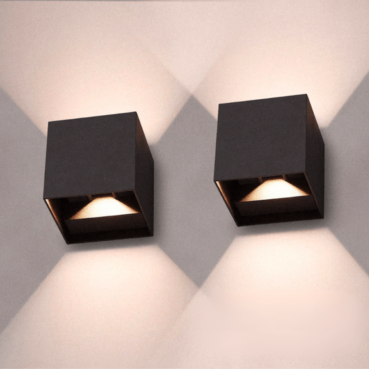 AuroraLume Modern LED Wall Light For Living And Work Areas | Temsk