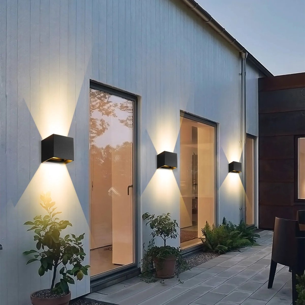 AuroraLume Modern LED Wall Light For Living And Work Areas | Temsk