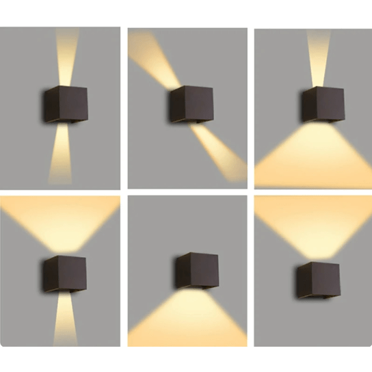 AuroraLume Modern LED Wall Light For Living And Work Areas | Temsk