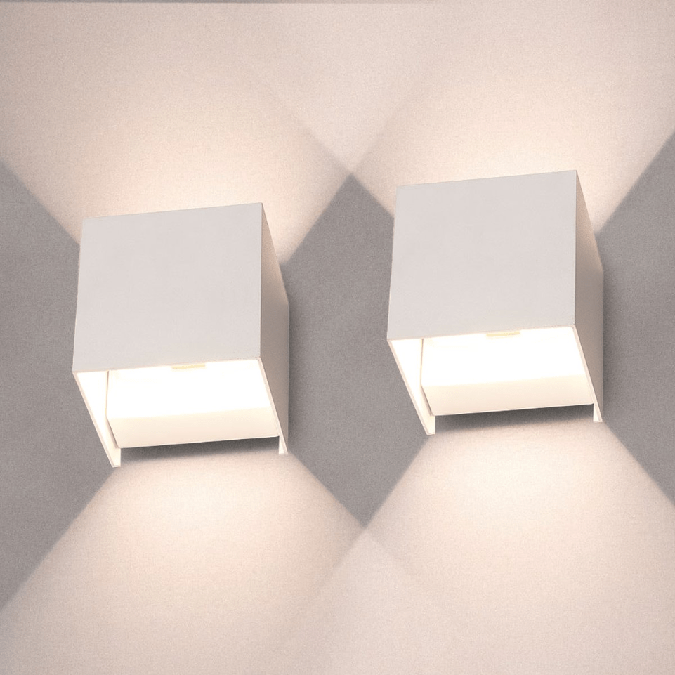 AuroraLume Modern LED Wall Light For Living And Work Areas | Temsk