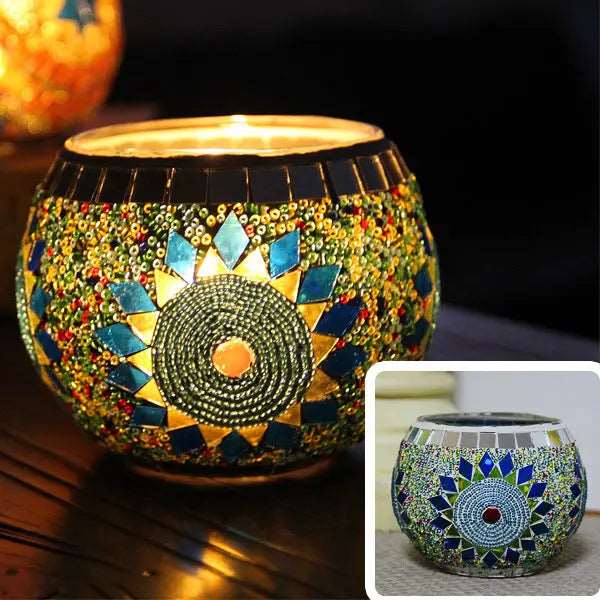 LumaNest Modern Glass Candle Holder For Cozy Ambiance | Temsk