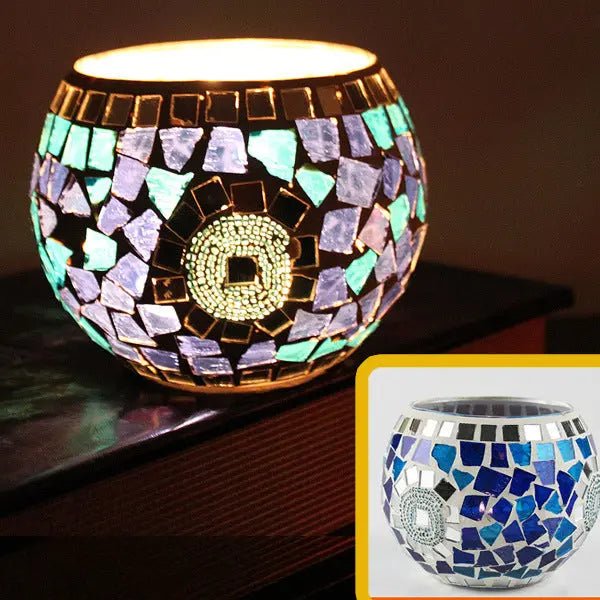 LumaNest Modern Glass Candle Holder For Cozy Ambiance | Temsk