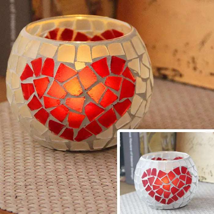 LumaNest Modern Glass Candle Holder For Cozy Ambiance | Temsk