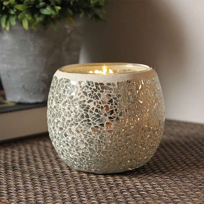 LumaNest Modern Glass Candle Holder For Cozy Ambiance | Temsk