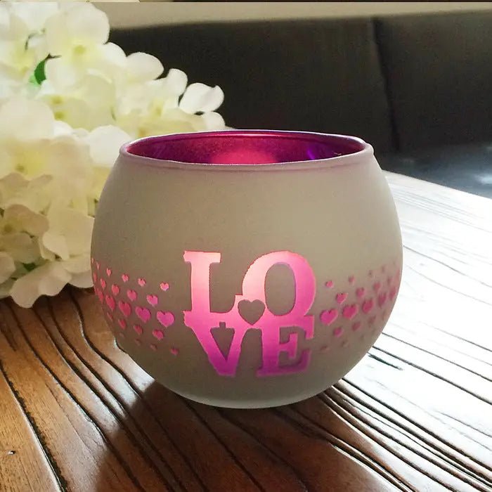 LumaNest Modern Glass Candle Holder For Cozy Ambiance | Temsk
