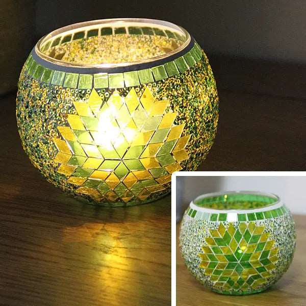 LumaNest Modern Glass Candle Holder For Cozy Ambiance | Temsk