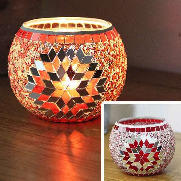 LumaNest Modern Glass Candle Holder For Cozy Ambiance | Temsk